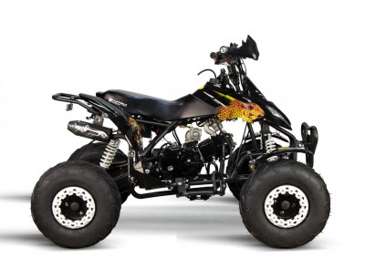 Leopard electric shop quad